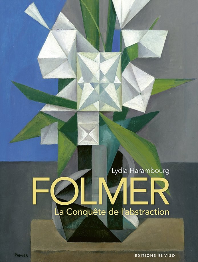 Folmer — La Conquête de l'abstraction. Couverture éditée par Éditions El Viso, photogravure 20 Fois l'Ours.