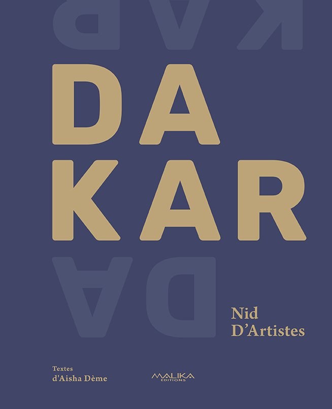 Dakar — Aisha Dème — Nid d'artistes. Couverture éditée par Malika Éditions, photogravure 20 Fois l'Ours.